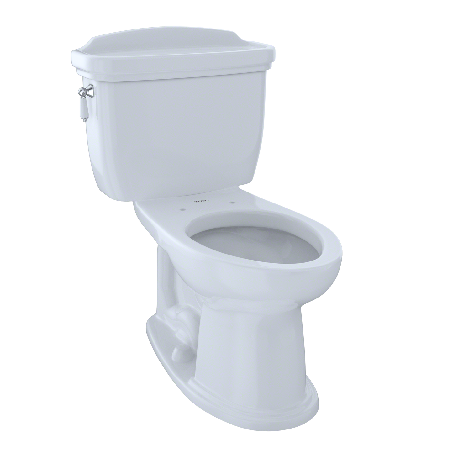 TOTO CST754EF#01 Eco Dartmouth Two-Piece Elongated 1.28 GPF Universal Height Toilet , Cotton White