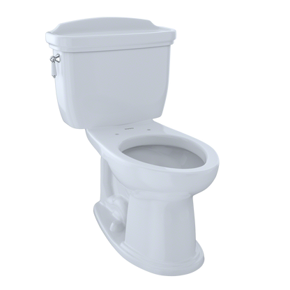 TOTO CST754EF#01 Eco Dartmouth Two-Piece Elongated 1.28 GPF Universal Height Toilet , Cotton White