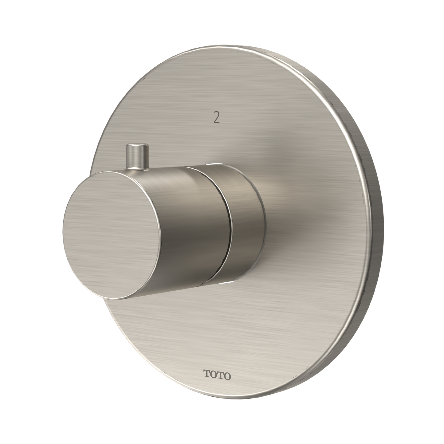 TOTO TBV01103U#BN Round Two-Way Diverter Shower Trim , Brushed Nickel