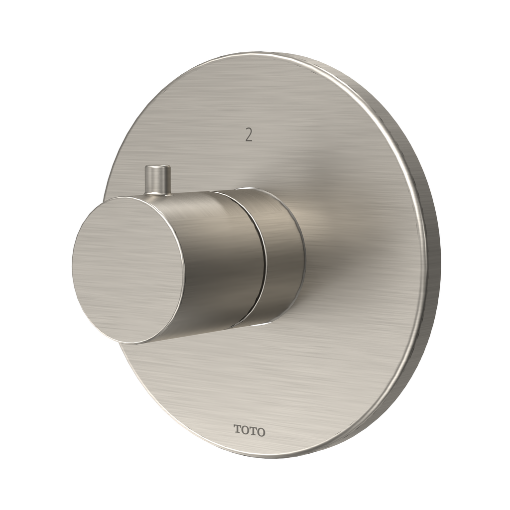 TOTO TBV01103U#BN Round Two-Way Diverter Shower Trim - Brushed Nickel