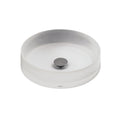 TOTO LLT150#61 Luminist Round Vessel Bathroom Sink - Frosted White