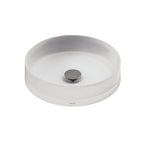 TOTO LLT150#61 Luminist Round Vessel Bathroom Sink - Frosted White