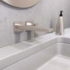 HANSGROHE 32526821 Metropol Wall-Mounted Single-Handle Faucet Trim with Lever Handle, 1.2 GPM - Brushed Nickel