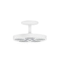 AXOR 48484701 One Showerhead 280 2-Jet with Ceiling Mount Trim, 1.75 GPM - Matte White