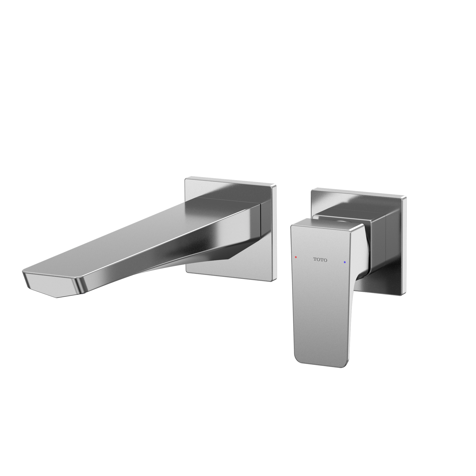 TOTO TLG07308U#CP Ge 1.2 Gpm Wall-Mount Single-Handle Long Bathroom Faucet With Comfort Glide Technology - Polished Chrome