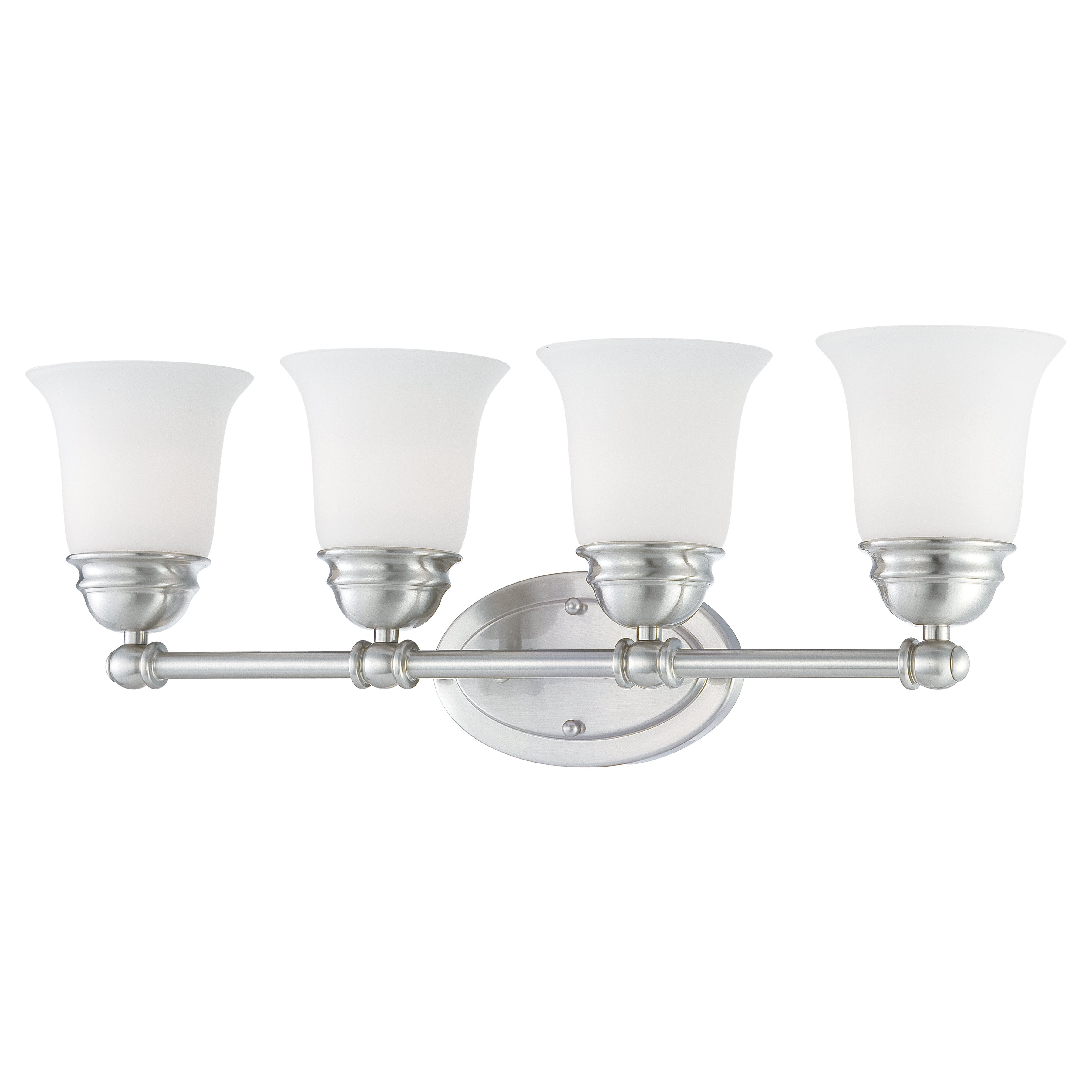 THOMAS SL714478 Bella 24.5'' Wide 4-Light Vanity Light - Brushed Nickel