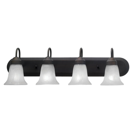 THOMAS SL758463 Homestead 30'' Wide 4-Light Vanity Light - Painted Bronze