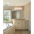 THOMAS SL758478 Homestead 30'' Wide 4-Light Vanity Light - Brushed Nickel