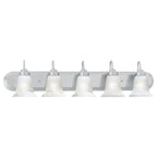 THOMAS SL758578 Homestead 36'' Wide 5-Light Vanity Light - Brushed Nickel