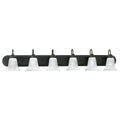 THOMAS SL758663 Homestead 48'' Wide 6-Light Vanity Light - Painted Bronze