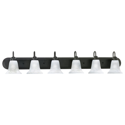 THOMAS SL758663 Homestead 48'' Wide 6-Light Vanity Light - Painted Bronze