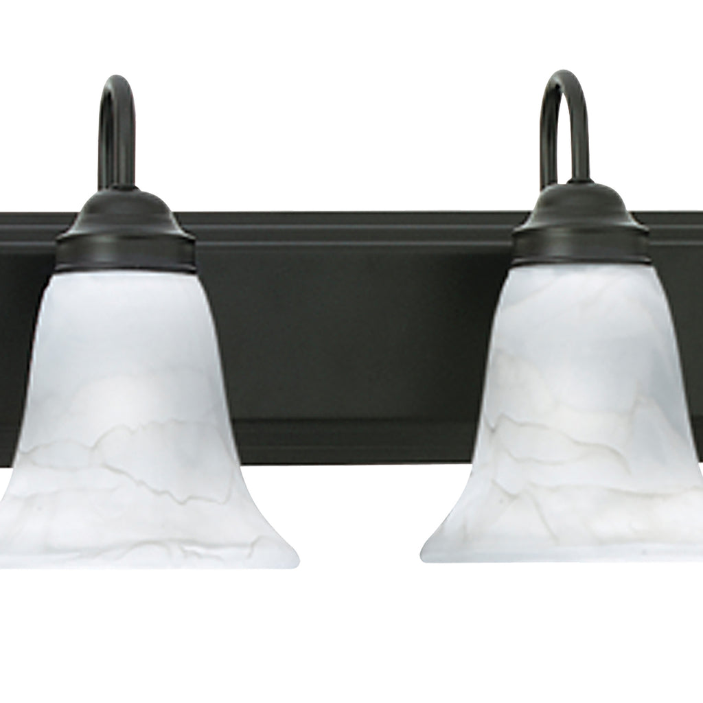 THOMAS SL758663 Homestead 48'' Wide 6-Light Vanity Light - Painted Bronze