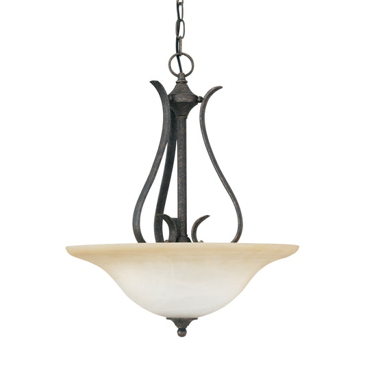 THOMAS SL829222 Prestige 18'' Wide 3-Light Pendant - Sable Bronze