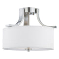 THOMAS SL860978 Pendenza 15.25'' Wide 2-Light Flush Mount - Brushed Nickel