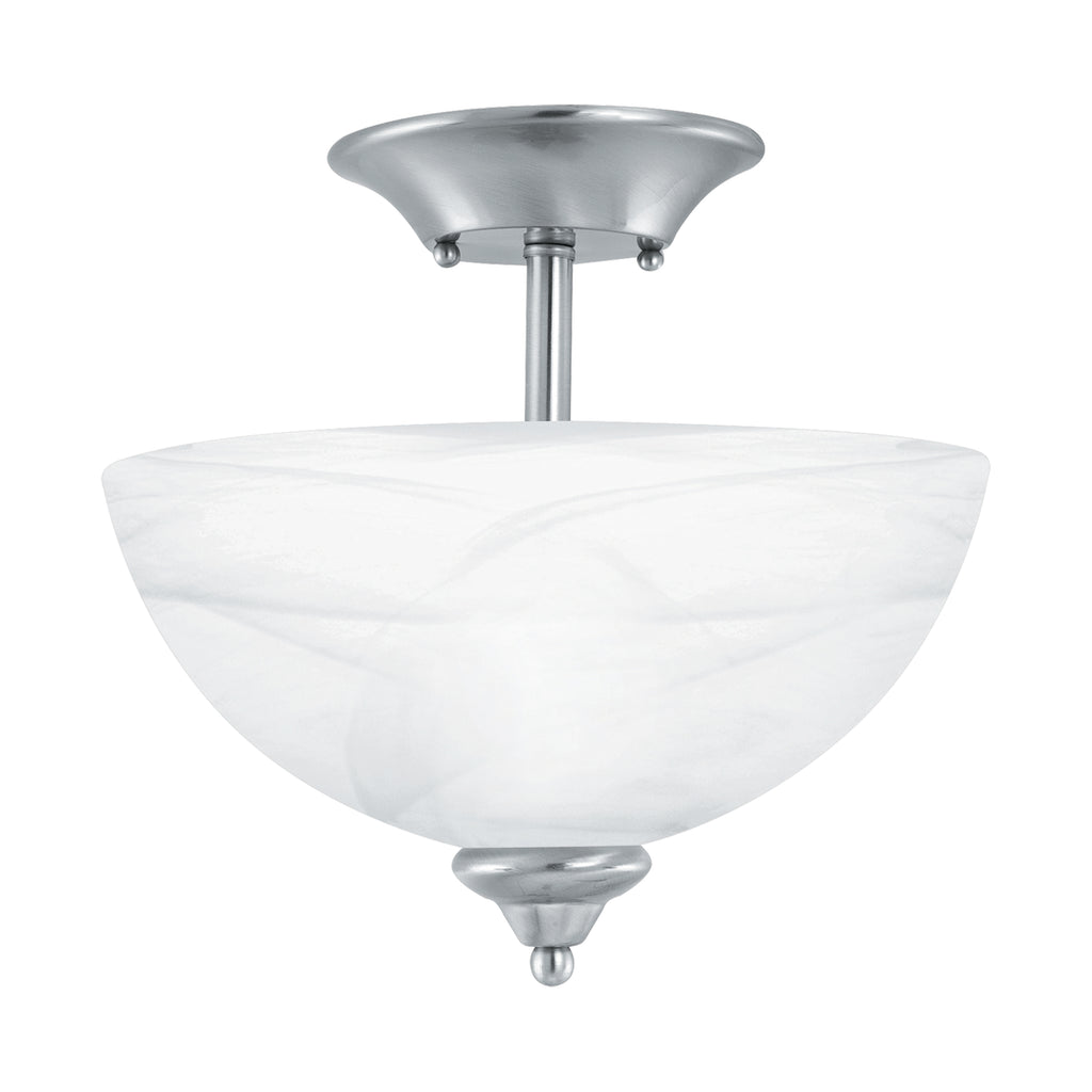 THOMAS SL861478 Tahoe 11.75'' Wide 2-Light Flush Mount - Brushed Nickel