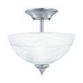 THOMAS SL861478 Tahoe 11.75'' Wide 2-Light Flush Mount - Brushed Nickel