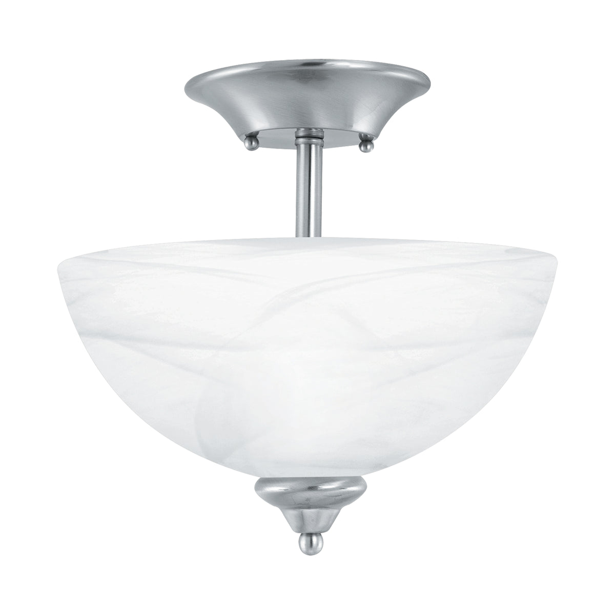 THOMAS SL861478 Tahoe 11.75'' Wide 2-Light Flush Mount - Brushed Nickel