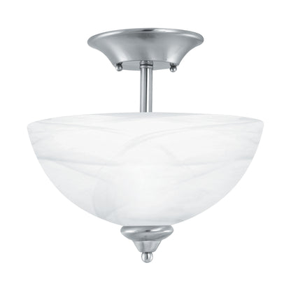 THOMAS SL861478 Tahoe 11.75'' Wide 2-Light Flush Mount - Brushed Nickel