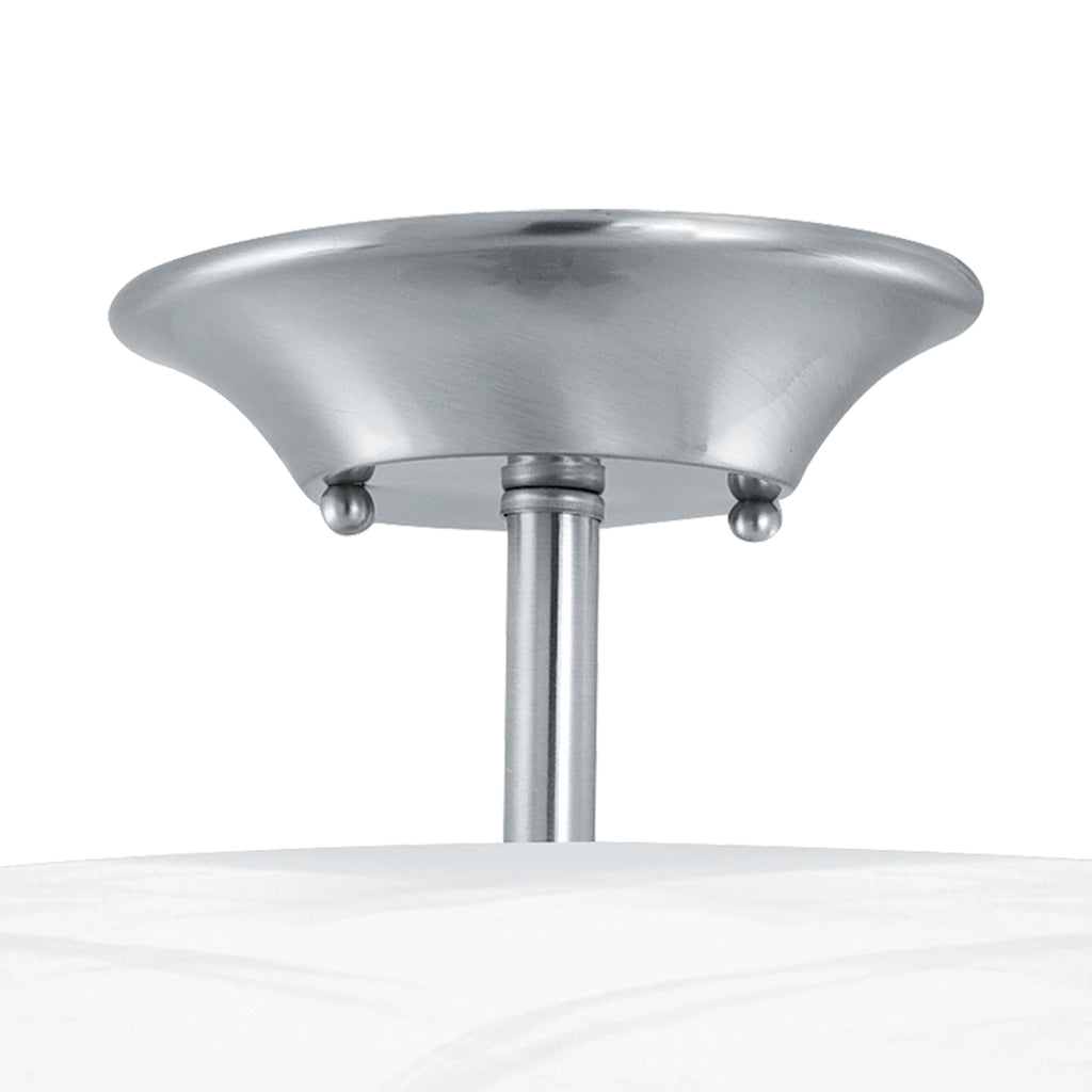 THOMAS SL861478 Tahoe 11.75'' Wide 2-Light Flush Mount - Brushed Nickel