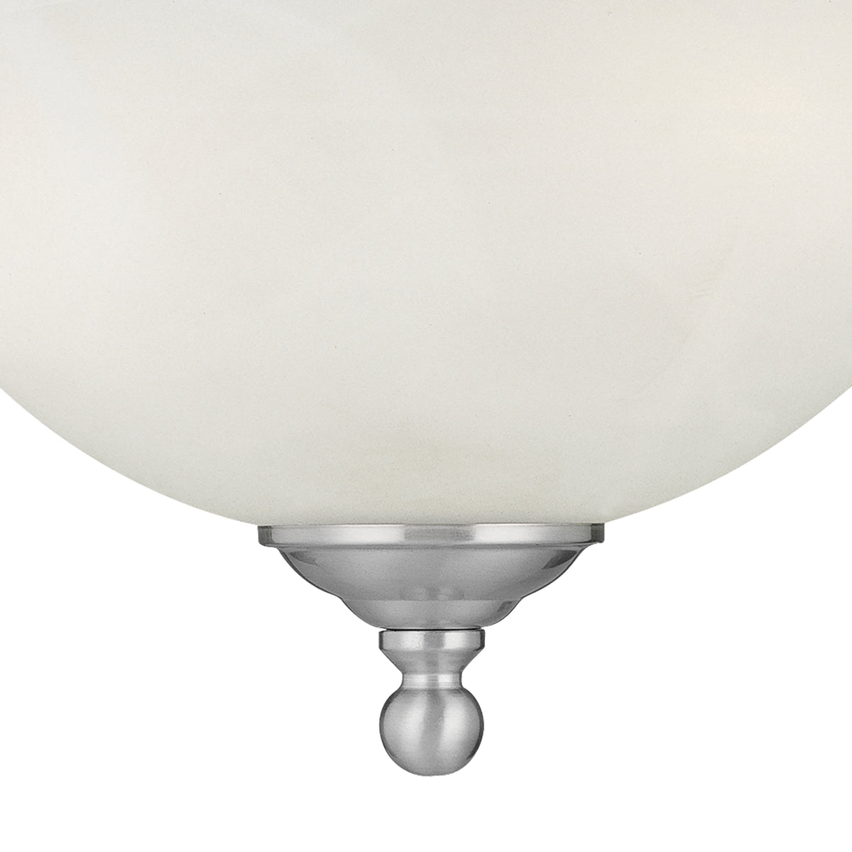 THOMAS SL869678 Riva 16'' Wide 3-Light Semi Flush Mount - Brushed Nickel