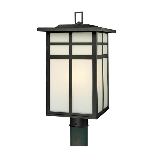 THOMAS SL90067 Mission 20'' High 3-Light Outdoor Post Light - Black