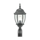 THOMAS SL90107 Covington 21.5'' High 1-Light Outdoor Post Light - Black