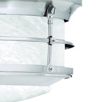 THOMAS SL928378 Outdoor Essentials 11.25'' Wide 2-Light Outdoor Flush Mount - Brushed Nickel