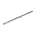 INFINITY DRAIN S-LAG 3848 PS S-LAG 38 48" S-PVC Series Low Profile Complete Kit with 1 1/2" Wedge Wire Grate in Polished Stainless