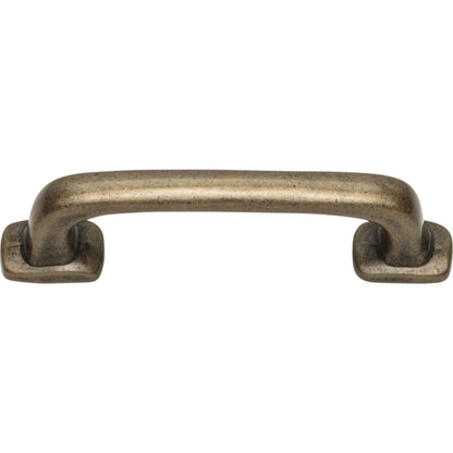 ATLAS 333-CM Distressed 3" Center to Center Bar Pull - Champagne