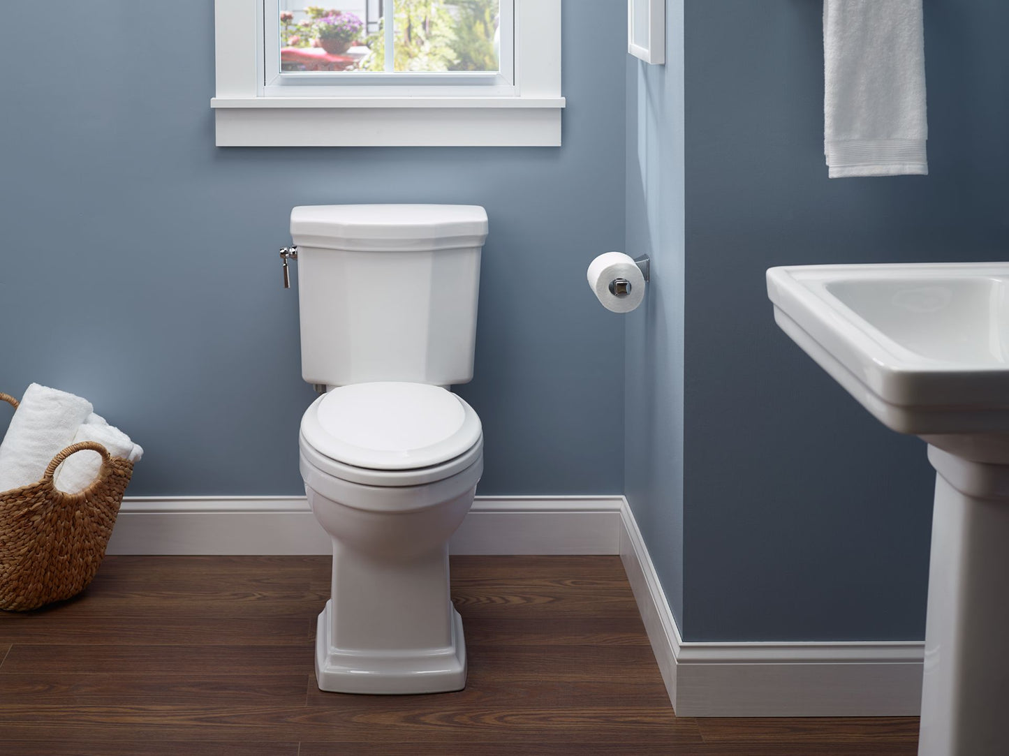 TOTO CST404CUFG#11 Promenade II 1G Two-Piece Elongated 1.0 GPF Universal Height Toilet with CEFIONTECT , Colonial White