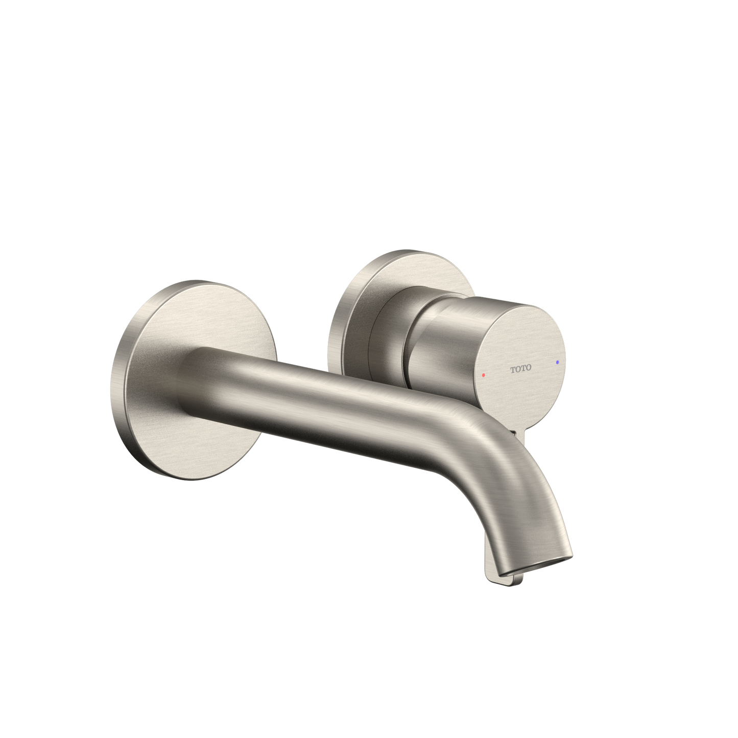 TOTO TLG11307U#BN GF 1.2 GPM Wall-Mount Single-Handle Bathroom Faucet with COMFORT GLIDE Technology , Brushed Nickel