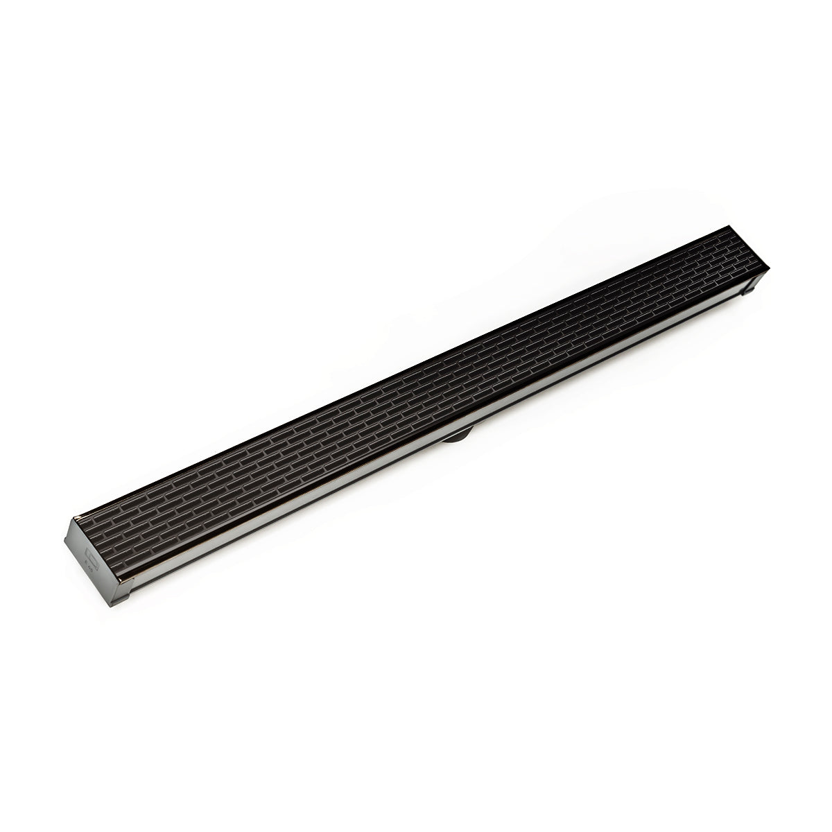 INFINITY DRAIN S-LT 6572 ORB S-LT 65 72" S-PVC Series Low Profile Complete Kit with 2 1/2" Perforated Offset Slot Grate in Oil Rubbed Bronze