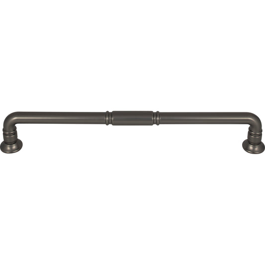 TOP KNOBS TK1008AG Kent 12" Center to Center Appliance Pull - Ash Gray