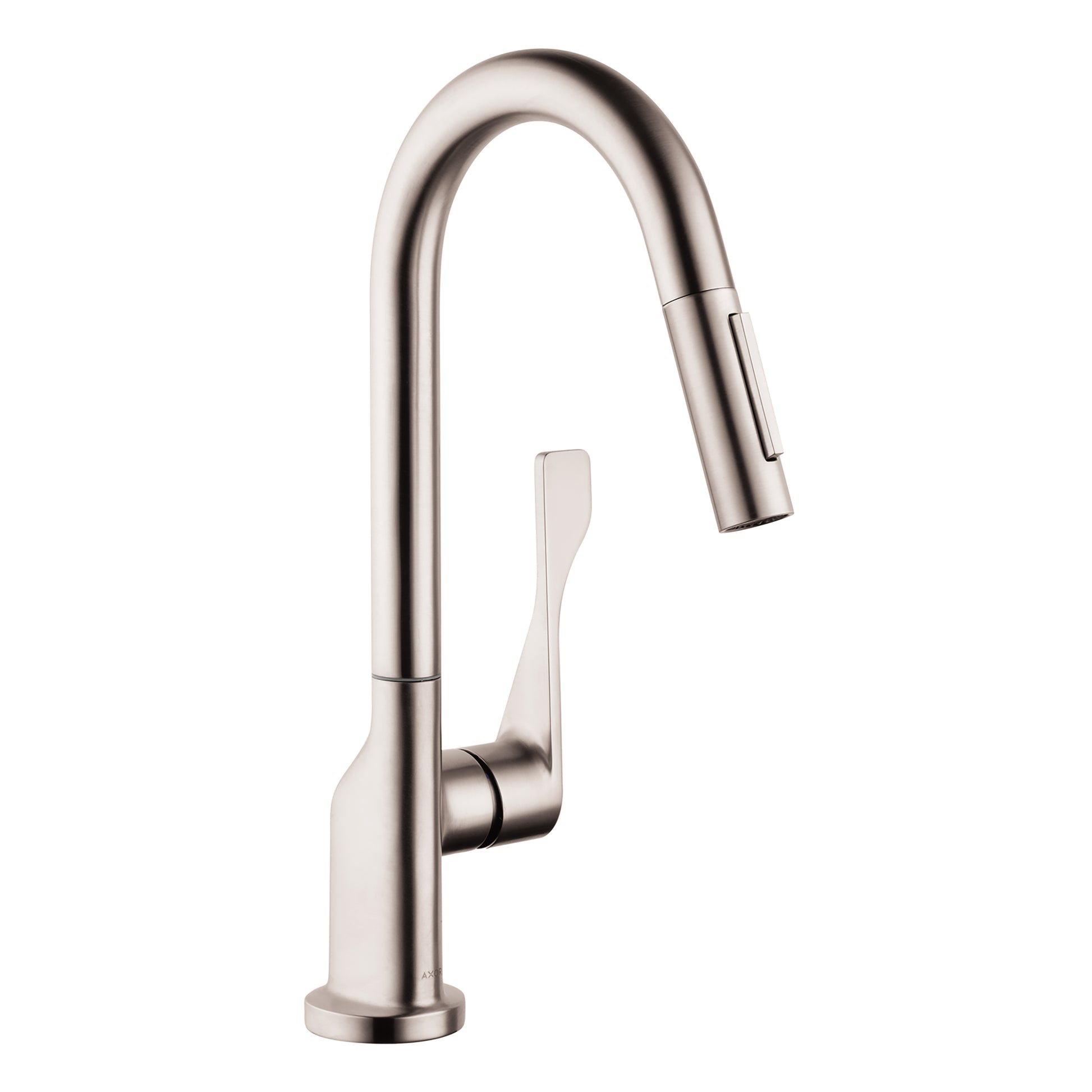 AXOR 39836801 Citterio Prep Kitchen Faucet 2-Spray Pull-Down, 1.75 GPM - Stainless Steel Optic