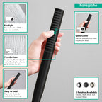 HANSGROHE 24126671 Pulsify S Baton Handshower 100 1-Jet, 1.75 GPM - Matte Black