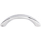 TOP KNOBS M1924 Arc 3" Center to Center Bar Pull - Polished Chrome