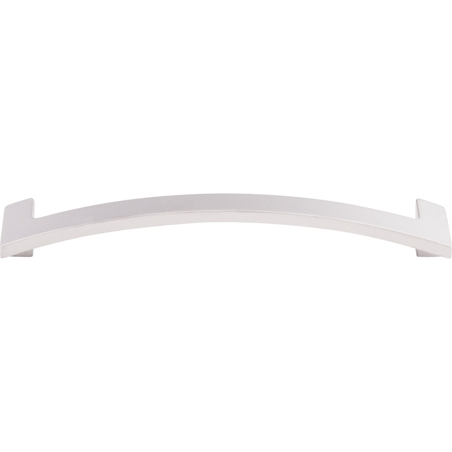 TOP KNOBS TK249ALU Euro 5" Center to Center Arch Pull , Aluminum