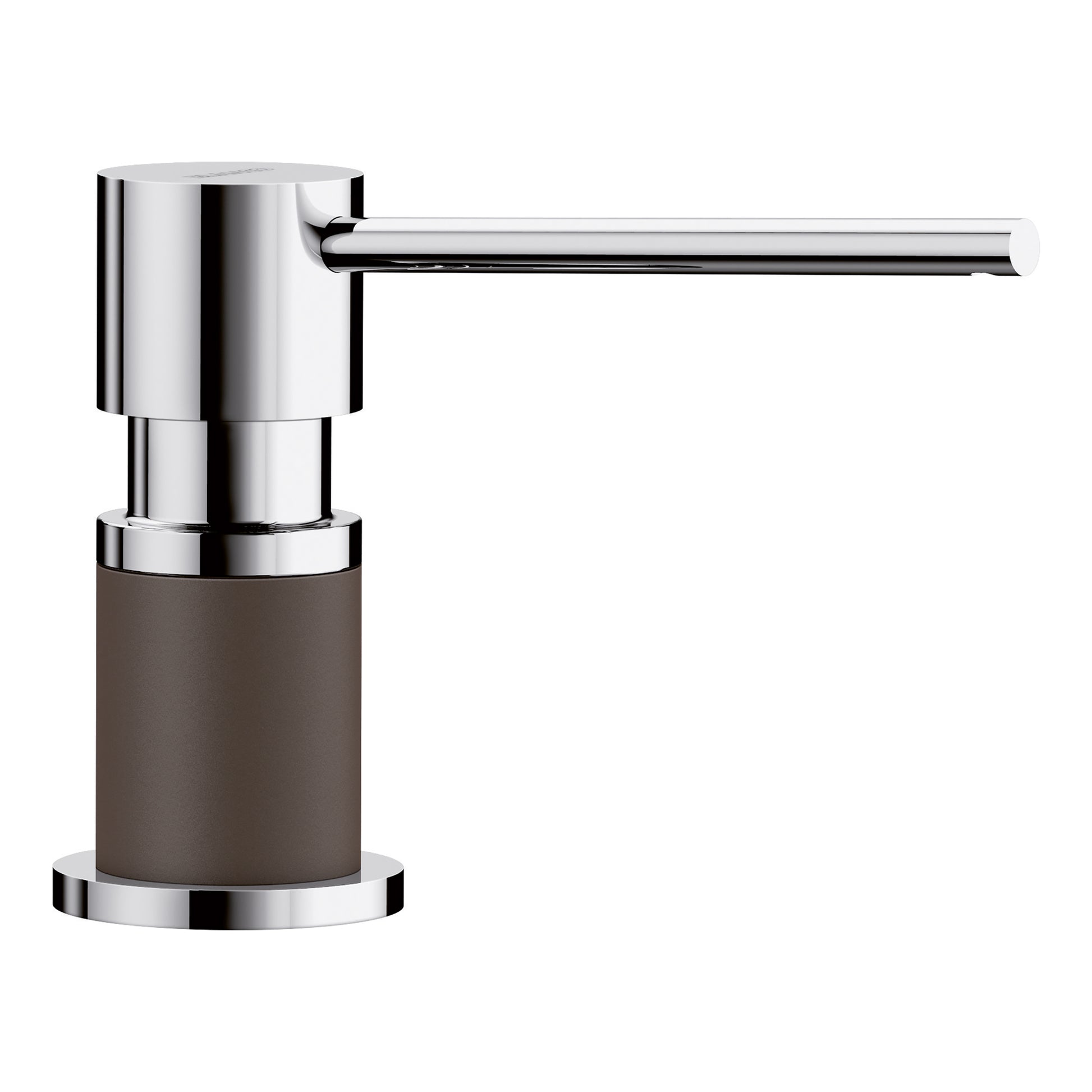 BLANCO 402303 Lato Lato Soap Dispenser - Chrome/Cafe in Chrome/Cafe