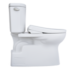 TOTO MW4744726CEFGA#01 Washlet+ Vespin Ii Two-Piece Elongated 1.28 Gpf Toilet With Auto Flush Washlet+ S7 Contemporary Bidet Seat - Cotton White