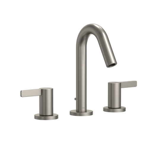 TOTO TLG11201UA#BN Gf Series 1.2 Gpm Two Lever Handle Widespread Bathroom Sink Faucet - Brushed Nickel