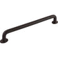 TOP KNOBS M1402 Aspen Rounded 12" Center to Center Appliance Pull - Medium Bronze