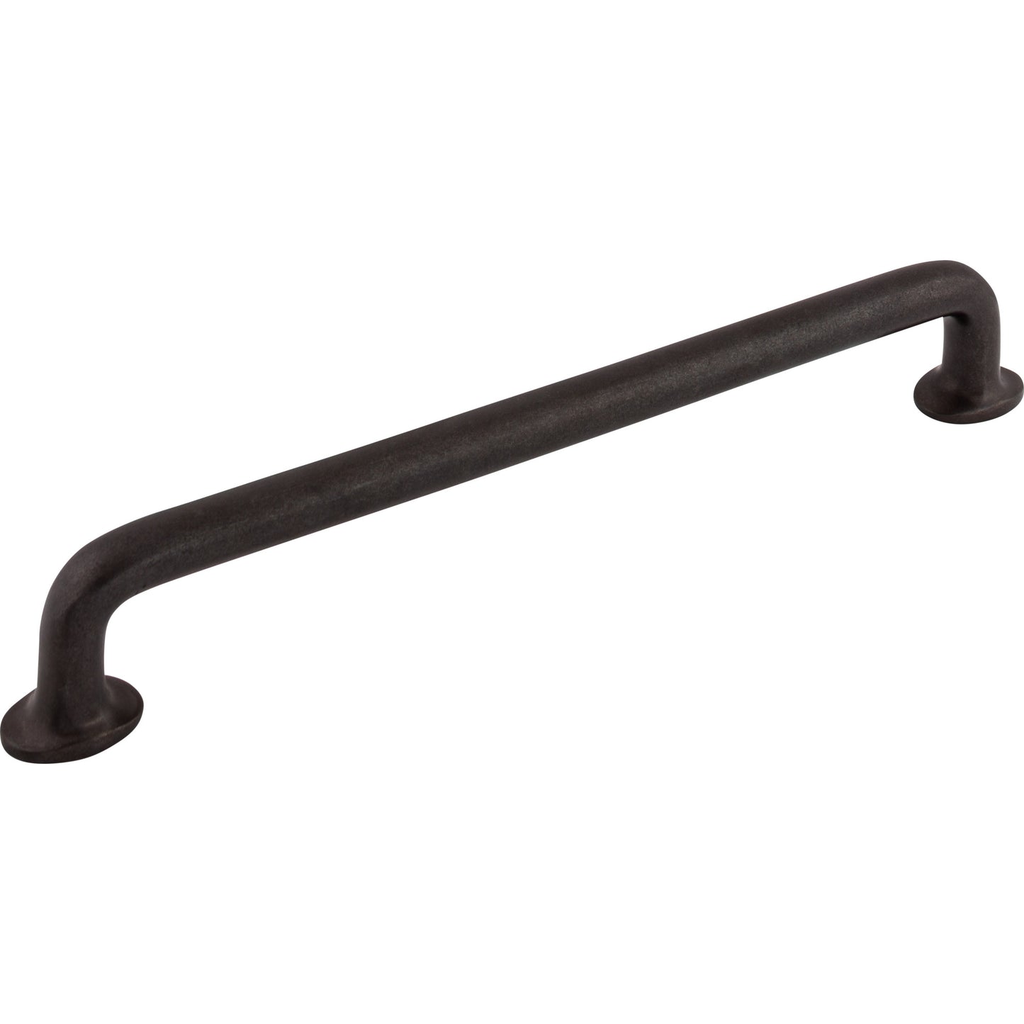 TOP KNOBS M1407 Aspen Rounded 18" Center to Center Appliance Pull - Medium Bronze