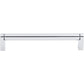 TOP KNOBS M2092 Pennington 6 5/16" Center to Center Bar Pull - Polished Chrome