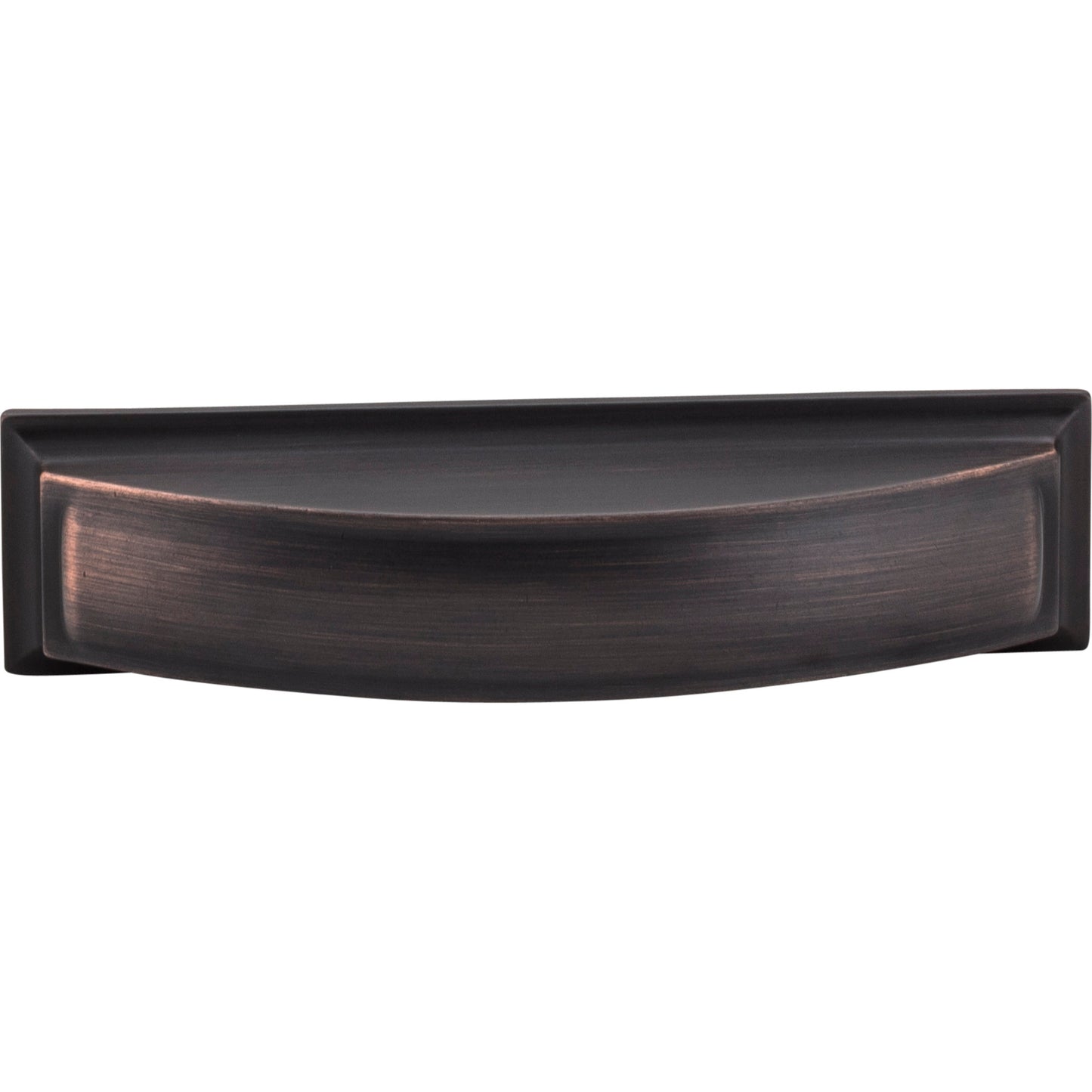 JEFFREY ALEXANDER 436-96DBAC Annadale 96 mm Center-to-Center Cup/Bin Pull - Brushed Oil Rubbed Bronze