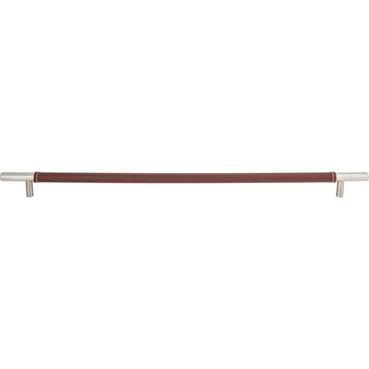 ATLAS AP05-OW-BRN Zanzibar 17" Center to Center Appliance Pull - Brushed Nickel