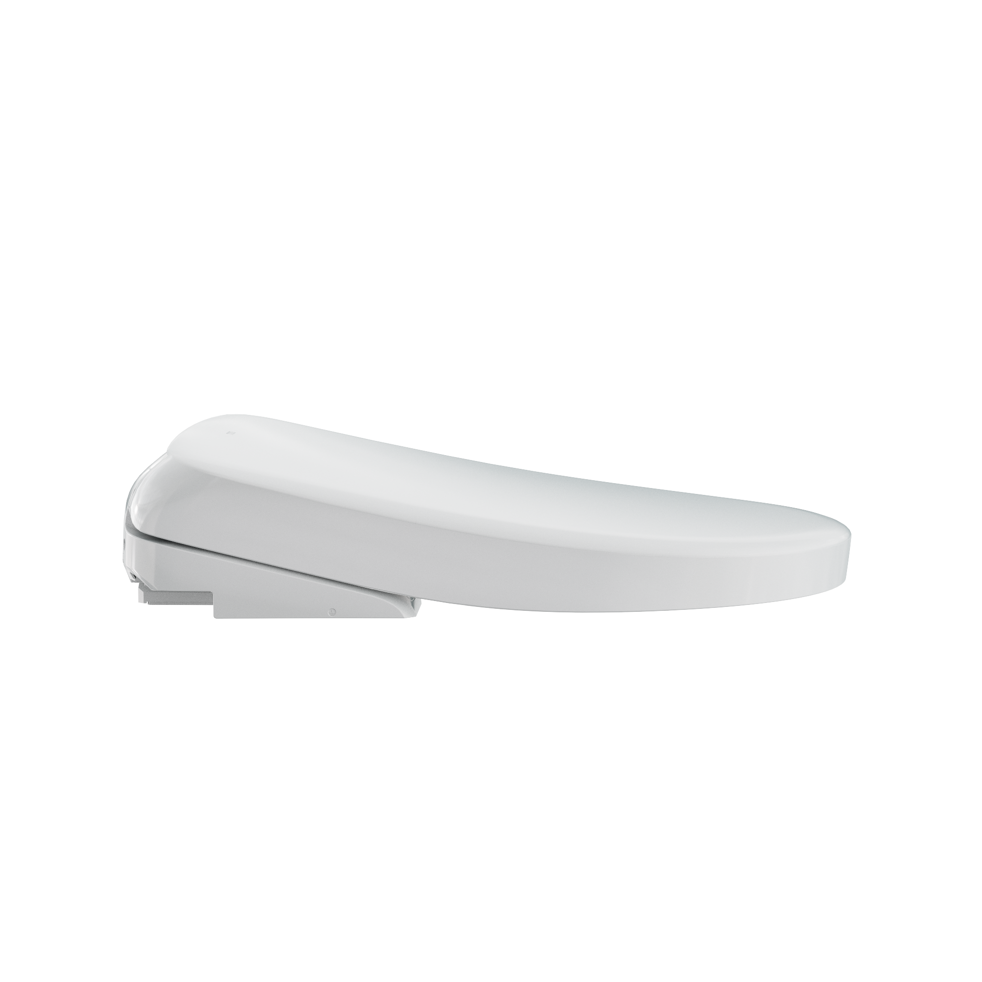 TOTO SW4725#01 Washlet S7 Electronic Bidet Toilet Seat With Ewater+ Bowl And Wand Cleaning And Contemporary Lid - Cotton White