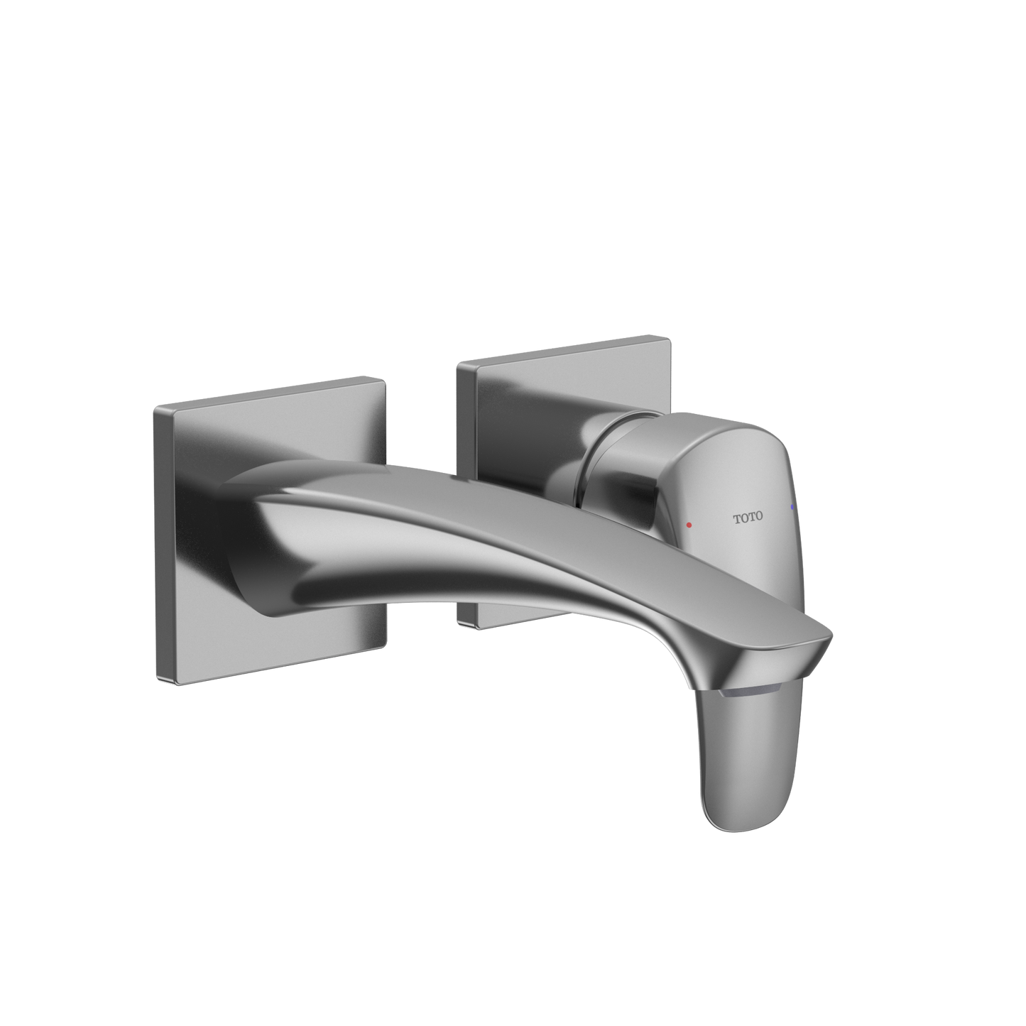 TOTO TLG09307U#CP GM 1.2 GPM Wall-Mount Single-Handle Bathroom Faucet with COMFORT GLIDE Technology , Polished Chrome