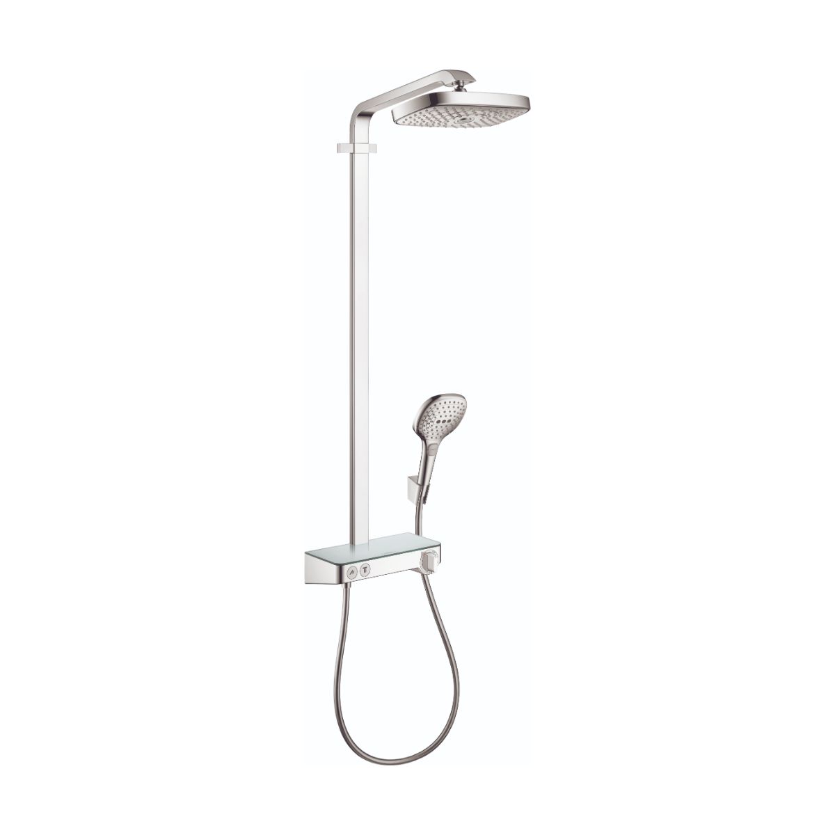 HANSGROHE 27126001 Raindance Select E Showerpipe 300 with Select Shower Controls, 2.0 GPM - Chrome