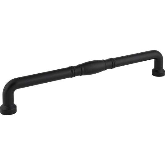 JEFFREY ALEXANDER Z290-12MB Durham 12" Center-to-Center Appliance Pull - Matte Black