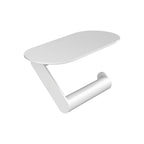 HANSGROHE 27928700 WallStoris Toilet Paper Holder with Shelf - Matte White
